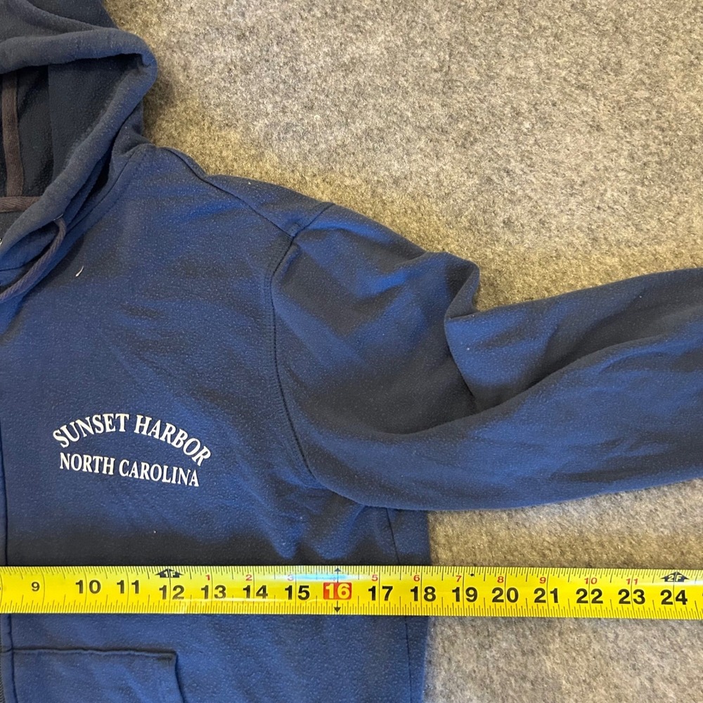 Women's Eddie Bauer Sunset Harbor North Carolina Full Zip Hoodie‎ Size Small - Picture 8 of 9
